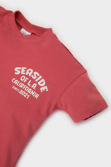 Baby Boy Regular Fit Slogan Patterned T-shirt