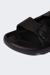 Man Flat Sole Double Banded Eva Slippers