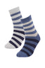 Boys 2-Pack Cotton Long Socks
