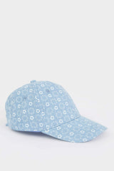 Girl Printed Cotton Cap