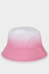 Girls Gradient Printed Jean Bucket Hat