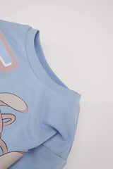 Baby Girl Disney Lilo & Stitch Crew Neck Long Sleeve Sweat Dress