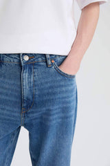 100% Cotton 90's Slim Fit Slim Fit High Waist Skinny Leg Jeans