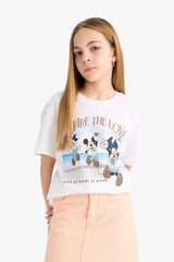 Girl Disney Mickey Mouse &Friends Relax Fit T-Shirt