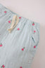 Girl Baby Waist Rubber Floral Muslin Pants