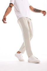 DeFactoFit Slim Fit Slim Cut Standard Leg Flexible Multifunctional Woven Athlete Trousers