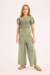 Girl Cotton Jumpsuit