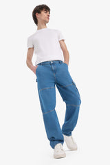 Relax Fit Straight Leg Jeans