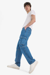 Relax Fit Straight Leg Jeans