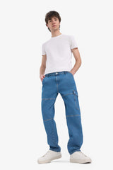 Relax Fit Straight Leg Jeans