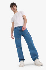 Relax Fit Straight Leg Jeans