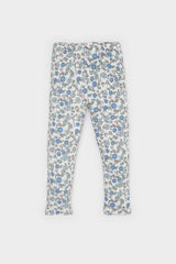 Baby Girl Floral Sweatshirt Elastic Waist Leggings 2 Piece Set