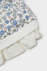 Baby Girl Floral Sweatshirt Elastic Waist Leggings 2 Piece Set