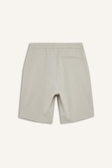 Regular Fit Textured Bermuda Shorts with Tie Waist