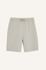 Regular Fit Textured Bermuda Shorts with Tie Waist