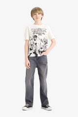 Boy Marvel Avengers Crew Neck Short Sleeve T-Shirt