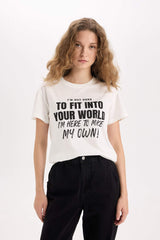 Regular Fit Crew Neck Short Sleeve T-Shirt