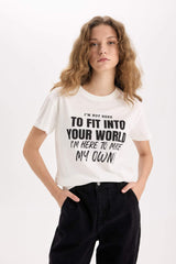 Regular Fit Crew Neck Short Sleeve T-Shirt