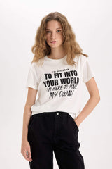 Regular Fit Crew Neck Short Sleeve T-Shirt