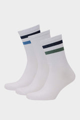 Men 3-Pack Cotton Long Socks