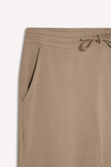 Regular Fit Track Bottom Waisted Lace-Up Pocket Detailed Flat Leg