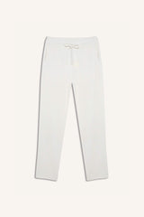 Regular Fit Track Bottom Waisted Lace-Up Pocket Detailed Flat Leg