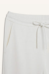 Regular Fit Track Bottom Waisted Lace-Up Pocket Detailed Flat Leg