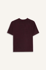 Slim Fit Slim Cut Half Turtleneck Short Sleeve T-Shirt