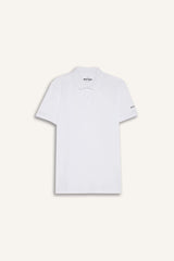 Slim Fit Narrow Cut Polo Collar Athletic Piqué Short Sleeve T-Shirt