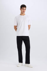 Diago Comfort Fit Comfortable Mold High Waist Wide Leg Jean Pants