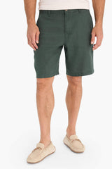 Regular Fit Summer Linen Bermuda Shorts
