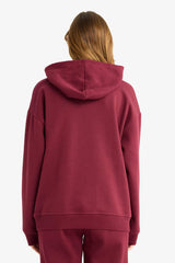 Relax Fit Hooded Basic Plain Thick Sweatshirt