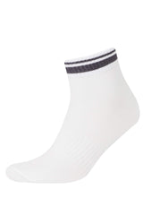 Man 3 Pcs Cotton Patik Socks