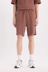 100% Cotton Regular Fit Straight Leg Shorts