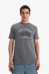100% Cotton Fast & Furious Regular Fit Crew Neck Short Sleeve T-Shirt