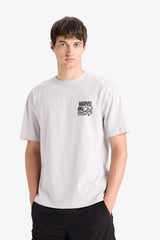 100% Cotton Marvel Avengers Boxy Fit Crew Neck Back Printed Short Sleeve T-Shirt