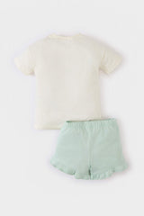 Baby Girl Fun Printed 2 Piece Set