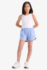 Girl Sweatshirt Fabric Shorts