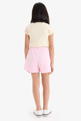 Girl Sweatshirt Fabric Shorts