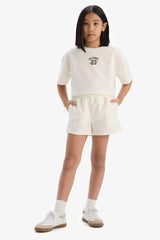 Girl Printed T-Shirt Shorts 2 Piece Set