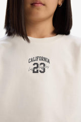 Girl Printed T-Shirt Shorts 2 Piece Set