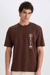 Boxy Fit Crew Neck T-Shirt