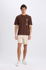 Boxy Fit Crew Neck T-Shirt