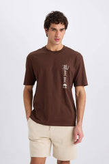 Boxy Fit Crew Neck T-Shirt