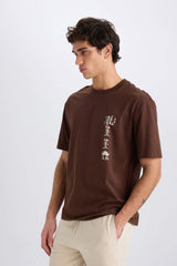 Boxy Fit Crew Neck T-Shirt