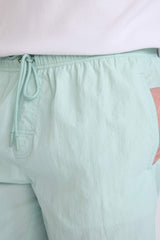 Regular Fit Mesh Lined Above Knee Swim Shorts