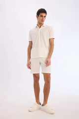 Regular Fit All-Direction Stretch Crinkle Bermuda Shorts