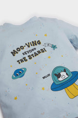 Baby Boy Printed Cotton Top Shorts 2 Piece Pajama Set