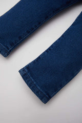 Baby Boy Elastic Waist Straight Leg Jeans