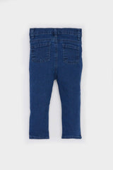 Baby Boy Elastic Waist Straight Leg Jeans